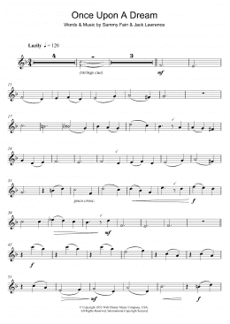 page one of Once Upon A Dream (Flute Solo)