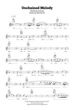 page one of Unchained Melody (Ukulele)
