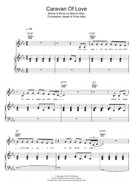 page one of Caravan Of Love (Piano, Vocal & Guitar Chords)