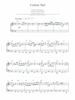 page one of Cotton Tail (Piano, Vocal & Guitar Chords)