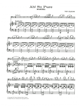 page one of Ah! So Pure (Cello Solo)