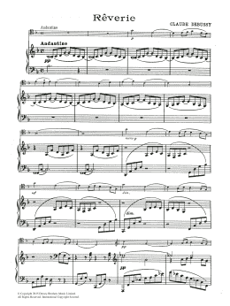 page one of Reverie (Cello Solo)