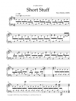 page one of Short Stuff (Piano Solo)