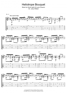 page one of Heliotrope Bouquet (Guitar Tab)