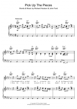 page one of Pick Up The Pieces (Piano, Vocal & Guitar Chords)