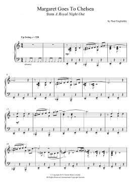 page one of Margaret Goes To Chelsea (From 'A Royal Night Out') (Piano Solo)