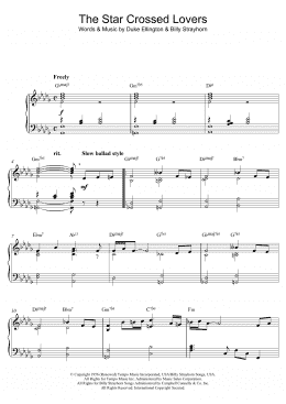page one of Duke Ellington:The Star Crossed Lovers (from 'Such Sweet Thunder') (Piano Solo)