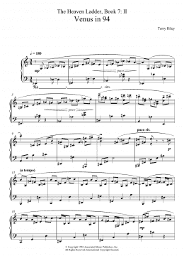 page one of Venus In 94 (No.2 From The Heaven Ladder Book 7) (Piano Solo)