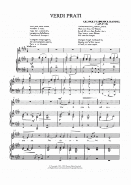 page one of Verdi Prati (Piano & Vocal)