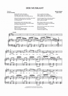 page one of Der Musikant (Piano & Vocal)