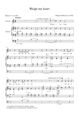 page one of Weigh My Heart (Piano, Vocal & Guitar Chords)