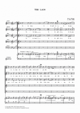 page one of Tibi Laus (Piano, Vocal & Guitar Chords)