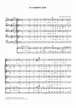 page one of In Nomine Jesu (Piano, Vocal & Guitar Chords)