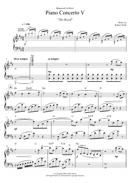 page one of Piano Concerto: V. The Royal (Piano Solo)