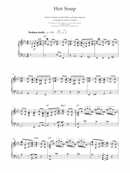 page one of Hot Soup (Piano Solo)