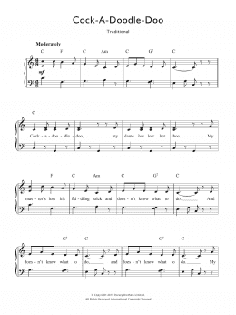 page one of Cock-A-Doodle-Doo (Piano & Vocal)