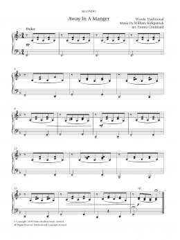 page one of Away In A Manger (Piano Solo)