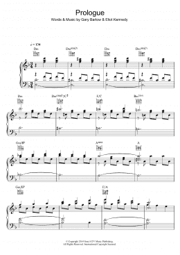 page one of Prologue (from 'Finding Neverland') (Piano, Vocal & Guitar Chords)