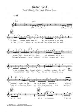 page one of Guitar Band (Lead Sheet / Fake Book)