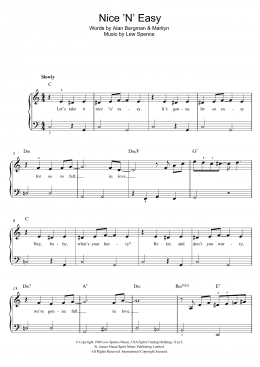 page one of Nice 'N' Easy (Piano, Vocal & Guitar Chords)