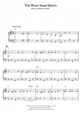 page one of The River Kwai March (from 'The Bridge On The River Kwai') (Piano, Vocal & Guitar Chords)