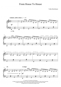 page one of From House To House (Piano Solo)