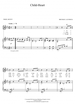 page one of Child-Heart (Piano, Vocal & Guitar Chords)