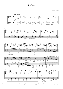 page one of Reflex (Piano Solo)