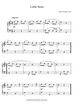 page one of Little Suite (Easy Piano)