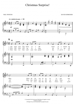 page one of Christmas Surprise! (3-Part Treble Choir)