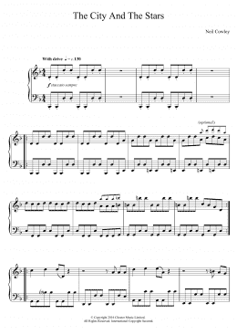 page one of The City And The Stars (Piano Solo)