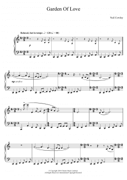 page one of Garden Of Love (Piano Solo)