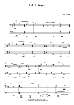 page one of Ode To Joyce (From 'Pint Sized Piano Pieces') (Easy Piano)