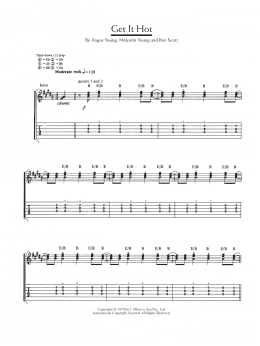 page one of Get It Hot (Guitar Tab)