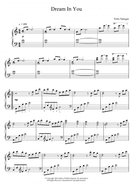 page one of Dream In You (Piano Solo)