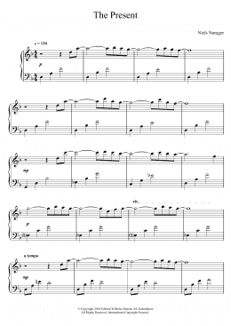 page one of The Present (Piano Solo)