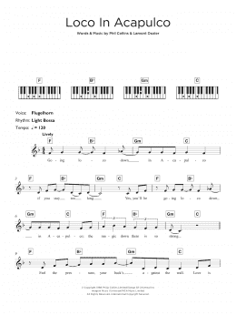 page one of Loco In Acapulco (Keyboard (Abridged))