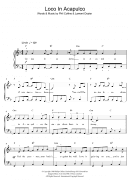 page one of Loco In Acapulco (Beginner Piano (Abridged))