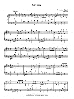 page one of Gavotta (Piano Solo)