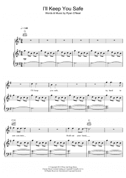 page one of I'll Keep You Safe (Piano, Vocal & Guitar Chords)