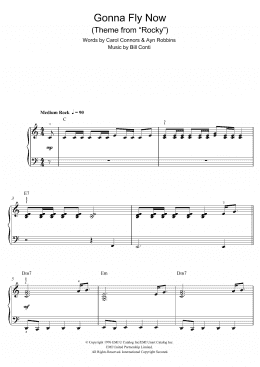 page one of Gonna Fly Now (Theme from Rocky) (Beginner Piano (Abridged))