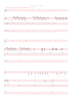 page one of Cover Me (Organ)