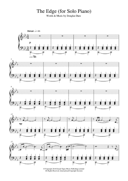 page one of The Edge (Piano Solo)