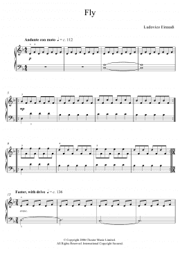 page one of Fly (Educational Piano)