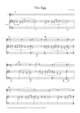 page one of The Reader: Three Arrangements for Viola and Piano (score and parts) (Viola Solo)