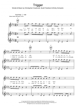 page one of Trigger (Piano, Vocal & Guitar Chords)