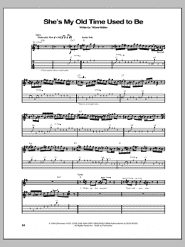 page one of She's My Old Time Used To Be (Guitar Tab)