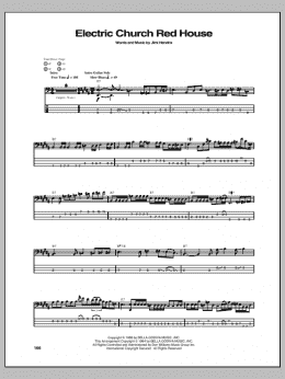 page one of Electric Church Red House (Bass Guitar Tab)