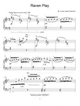 page one of Raven Play (Educational Piano)