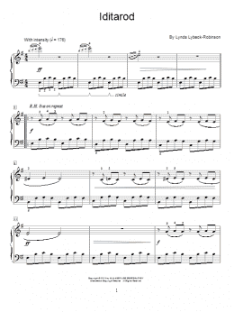 page one of Iditarod (Educational Piano)